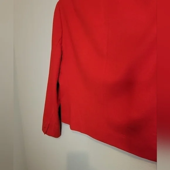 Vintage Pendleton Red Wool Petite Size 8 Coat